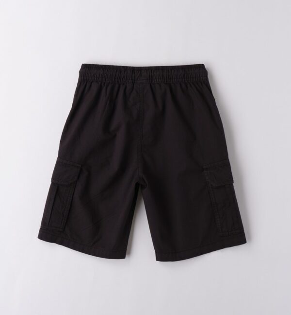 Pantalone tessuto navetta corto