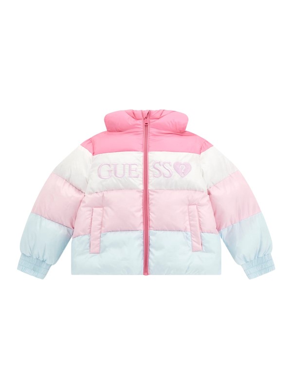 Padded hooded ls jacket w/zip