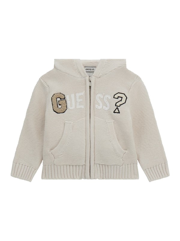 Hooded ls sweater w/zip