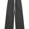 Pinstripe palazzo pants