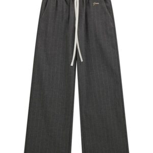 Pinstripe palazzo pants