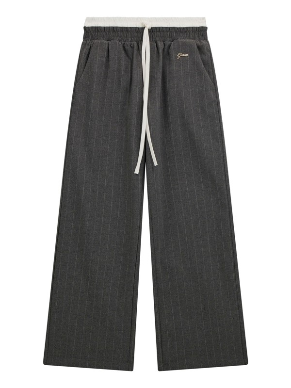 Pinstripe palazzo pants