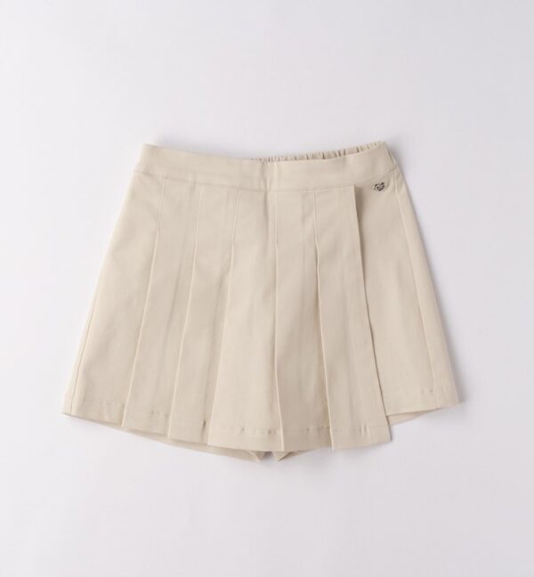 Pantalone tessuto navetta corto