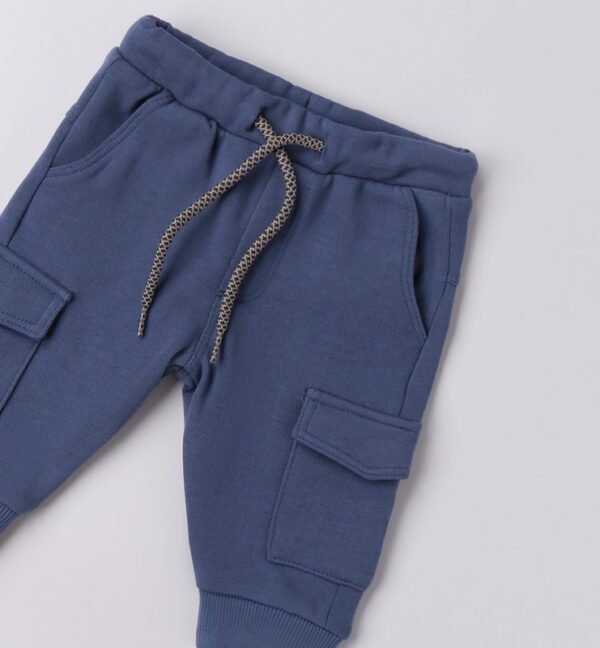 Pantalone maglia tagliata lungo