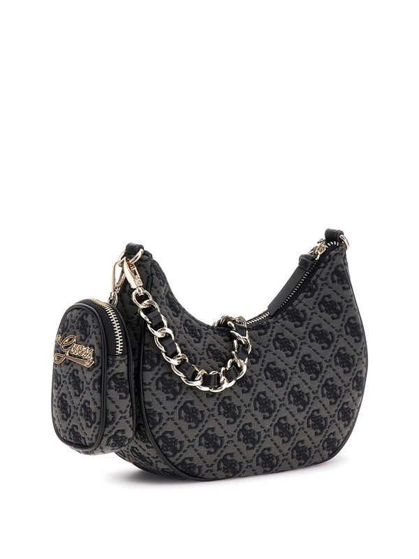 Jacquard hobo bag