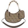Jacquard hobo bag