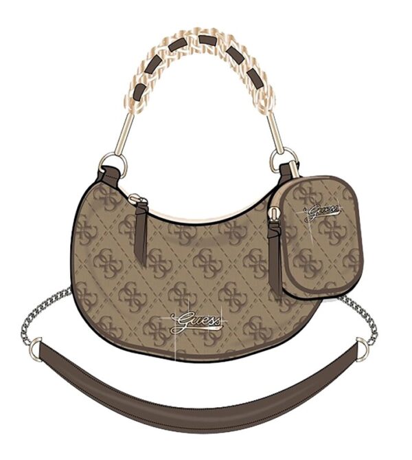 Jacquard hobo bag