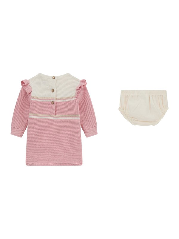 Set knit dress+ panties