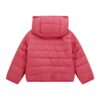Hooded ls padded puffer w/zip