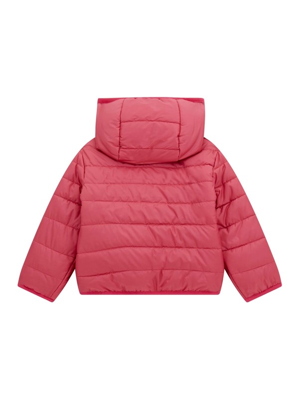 Hooded ls padded puffer w/zip