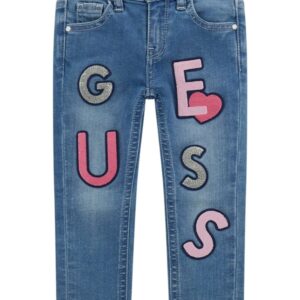 Stretch denim skinny pants