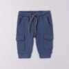 Pantalone maglia tagliata lungo