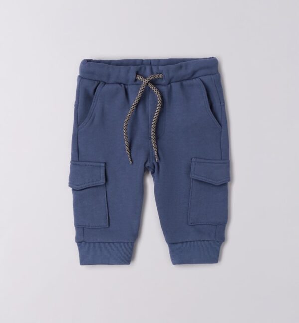 Pantalone maglia tagliata lungo