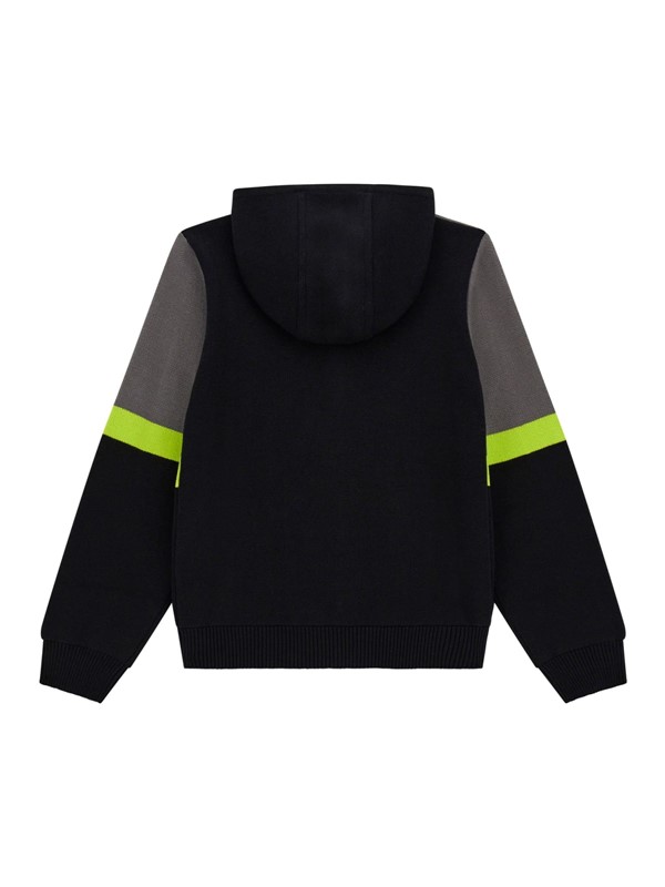 Hooded ls sweater w/zip