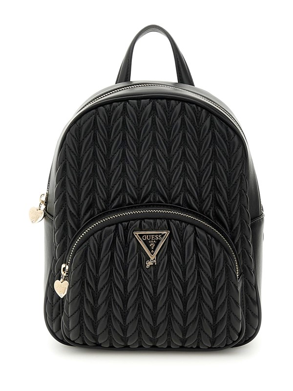 Quilted mini backpack