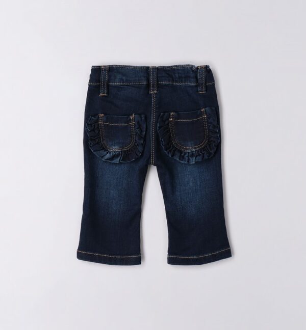 Pantalone denim lungo