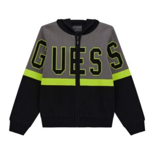 Hooded ls sweater w/zip