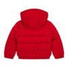 Ls hooded padded jacket w/ zip