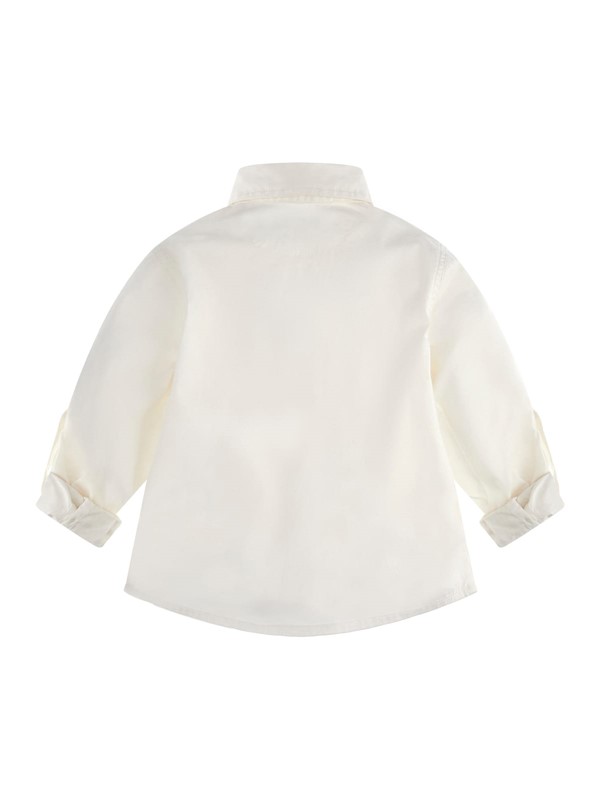 Str. poplin adj. ls shirt