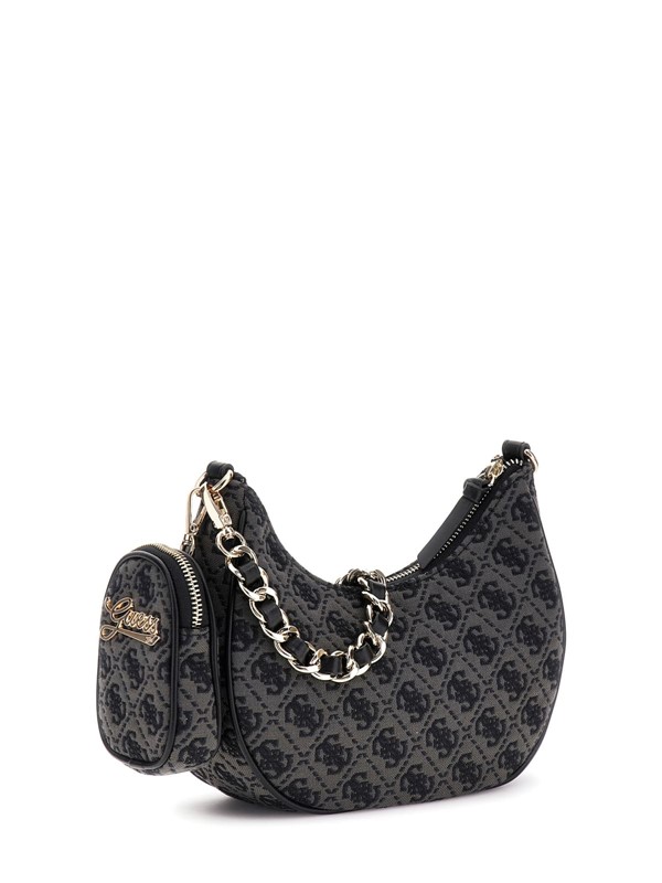 Jacquard hobo bag