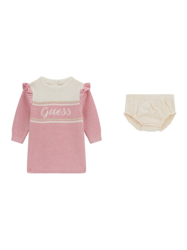 Set knit dress+ panties