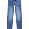 Stretch denim skinny pants
