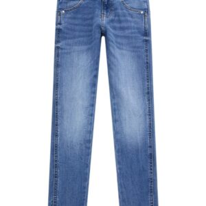 Stretch denim skinny pants