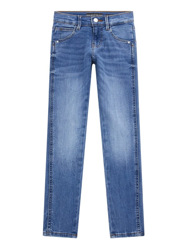 Stretch denim skinny pants