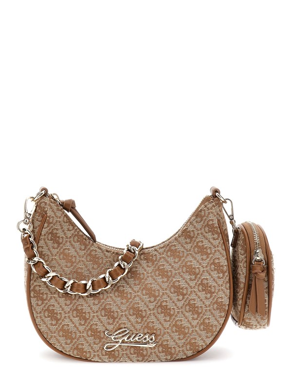 Jacquard hobo bag