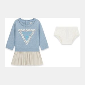 Set ls mix fab dress+panties