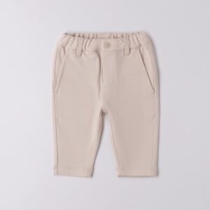 Pantalone maglia tagliata lungo