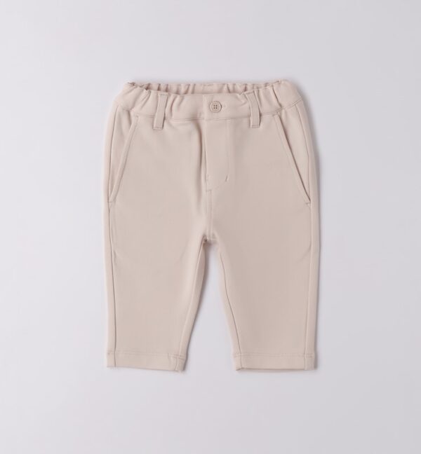 Pantalone maglia tagliata lungo