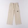 Pantalone tessuto navetta lungo