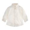 Str. poplin adj. ls shirt
