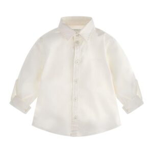 Str. poplin adj. ls shirt