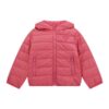 Hooded ls padded puffer w/zip