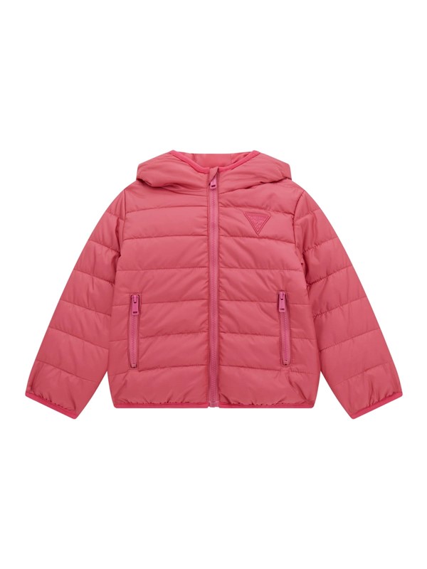 Hooded ls padded puffer w/zip