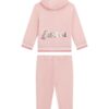 Set hooded ls active top+pants