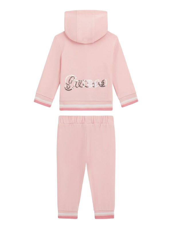 Set hooded ls active top+pants