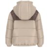 Padded hooded ls jacket w/zip