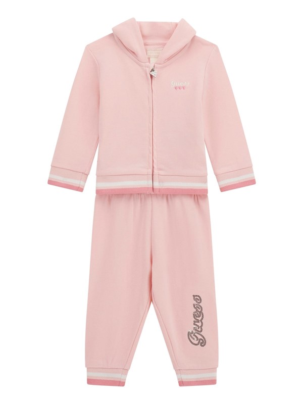 Set hooded ls active top+pants