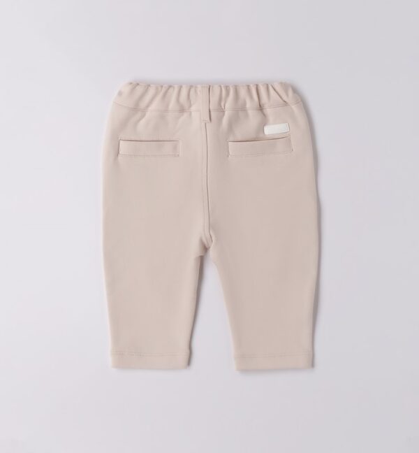 Pantalone maglia tagliata lungo