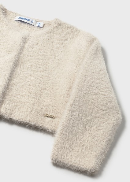 Cardigan pellicciotto