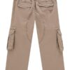 Rigid gabardine cargo pants
