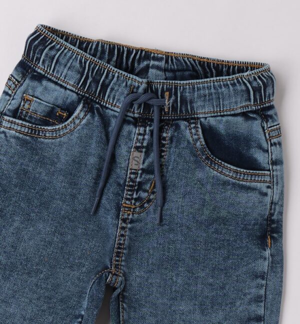 Pantalone denim lungo