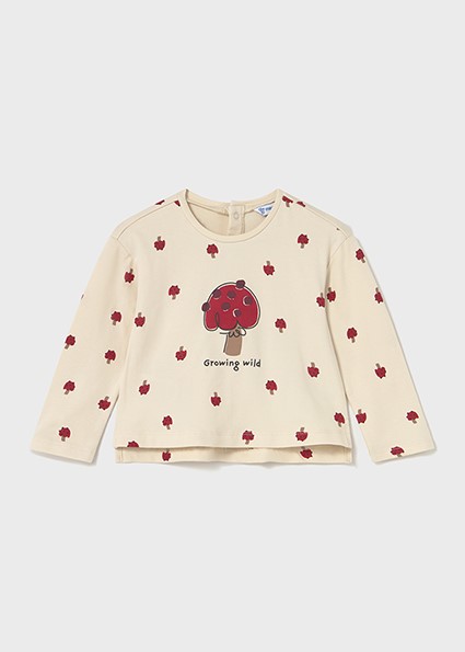 Maglietta m/l stampata