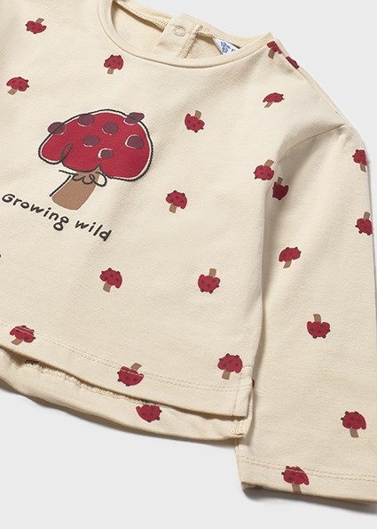 Maglietta m/l stampata