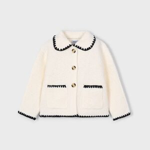 Giacca tricot boucle