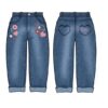 Rgd denim mom fit pants w/pant