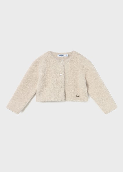 Cardigan pellicciotto